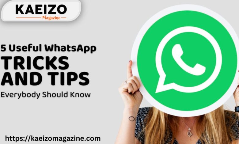 5 usefull whatsapp tricks and tips everybody should know