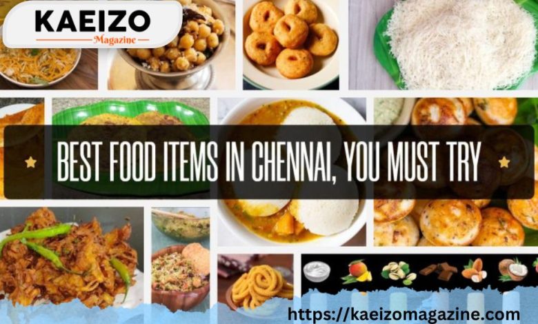Chennai famous street food