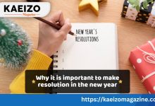Why it is important to make resolution in the New Year?