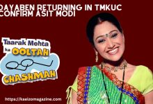 Dayaben Returning in TMKUC, confirms Asit Modi