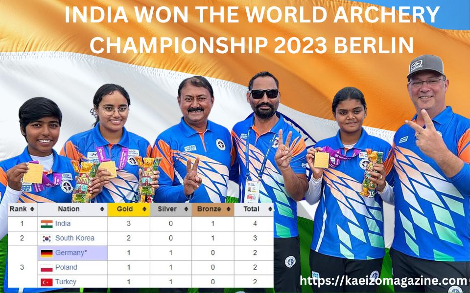 India Wins Historic Gold Medal At World Archery Championships 2023 ...