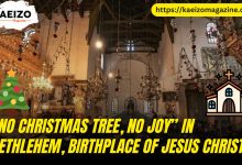 "No Christmas Tree, No joy" in Bethlehem, Birthplace of Jesus Christ