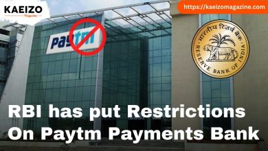 RBI Put Restrictions On Patym Payments Bank