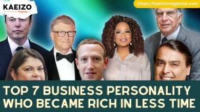 Top 7 business personality who became rich in less time.