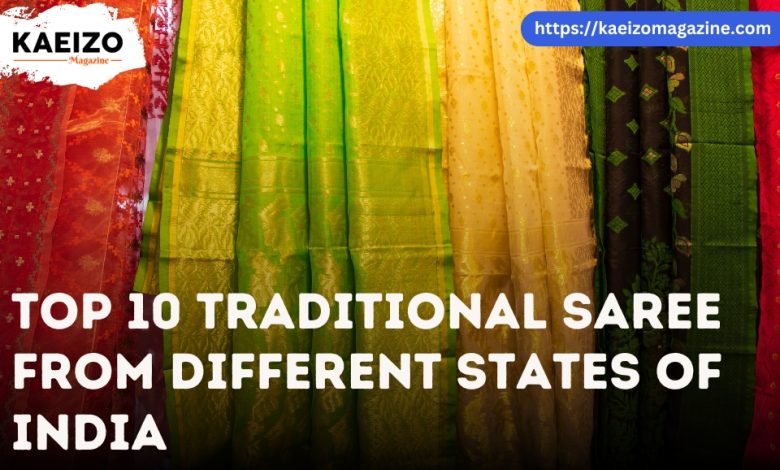 Top 10 traditional sarees from diffrent states of india