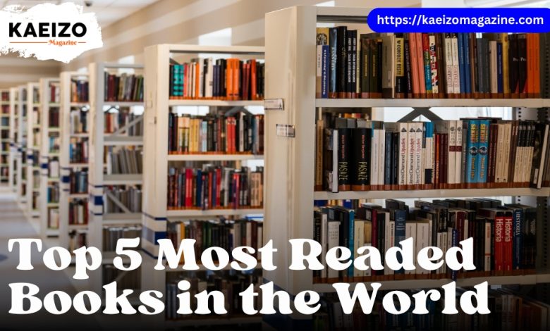 Top 5 most readed books in the world