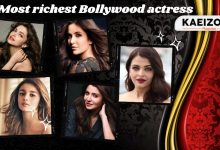 5 Most richest Bollywood actress