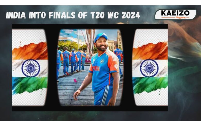india into finals of t20 wc 2024