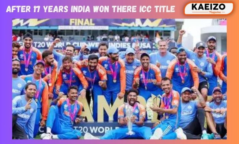 After 17 Years India Won There ICC Title