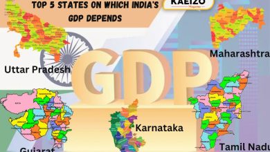 Top 5 States on which India's GDP Depends.